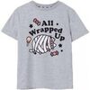 T-shirt enfant Pusheen Halloween Mummy T-shirt &agrave; manches courtes Gris