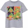 T-shirt enfant Teenage Mutant Ninja Turtles Boo Crew T-shirt &agrave; manches courtes Gris