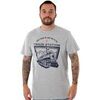 T-shirt Yellowstone Train Station T-shirt &agrave; manches courtes Gris