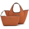 Sac Bandouliere Guess Sac Bandouli&egrave;re Calista Top Zip Shou Caramel Marron