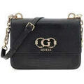 Sac Bandouliere Guess Sac Bandouli&egrave;re Anadela 3 Comp Satch Black Noir