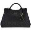 Sac Bandouliere Guess Sac Bandouli&egrave;re Zarela Luxury Satche Black Logo Noir