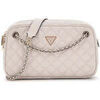 Sac Bandouliere Guess Sac Bandouli&egrave;re Cruise Vibe Top Zip Taupe Marron