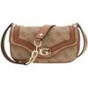 Sac Bandouliere Guess Sac Bandouli&egrave;re Handbag Latte Logo Marron