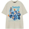 T-shirt Marvel First Steps Fantastic Four T-shirt &agrave; manches courtes Beige