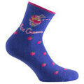 Chaussettes sur Grenoble : Chaussettes Kindy Socquettes fantaisie jersey Ice cream en coton majoritaire