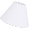 Abats jours et pieds de lampe Unimasa Abat-jour conique blanc – Hauteur 17,5 cm Blanc Unique. . Maison & D&eacute;co > Abats jours et pieds de lampe.