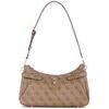 Sac Bandouliere Guess Sac Bandouli&egrave;re Handbag Latte Logo Marron