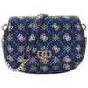 Sac Bandouliere Guess Sac Bandouli&egrave;re Emelie Logo 2 Comp S Navy Logo Bleu