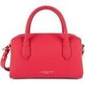 Sac &agrave; main LANCASTER Sac trotteur Zipp&eacute; Donna Cube Goji Rouge