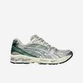 Baskets femme sur Grenoble : Baskets basses Asics Gel-Kayano 14 Dried Leaf Green Pure Silver