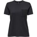 T-shirt Only ONLENJA S/S O-NECK POCKET TOP JRS