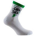 Chaussettes sur Grenoble : Chaussettes Kindy Socquettes &agrave; messages "GOOD LUCK" Coton majoritaire Blanc