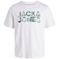Tee-shirts sur Grenoble : T-shirt Jack & Jones TEE SHIRT JJEJEFF LOGO - WHITE - M