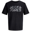 T-shirt Jack & Jones TEE SHIRT JJEJEFF LOGO - Noir - 2XL
