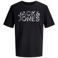 Tee-shirts sur Grenoble : T-shirt Jack & Jones TEE SHIRT JJEJEFF LOGO - Noir - 2XL