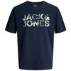 T-shirt Jack & Jones TEE SHIRT JJEJEFF LOGO - SKY CAPTAIN - L