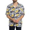 Chemise HUGO Chemise d&eacute;contract&eacute;e de plage Multicolore