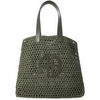 Sac Bandouliere Anine Bing Sac Rio en cellulose verte