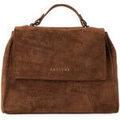 Sacs &agrave; mains sur Grenoble : Sac &agrave; main Orciani Sac Peach Small en daim marron