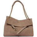 Sac & Bagage sur Grenoble : Sac Bandouliere Orciani Sac Peach Midi en daim beige