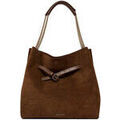 Sac & Bagage sur Grenoble : Sac Bandouliere Orciani Sac Hobo Peach en daim marron