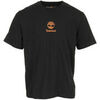 T-shirt Timberland Print Stack Logo Short Black