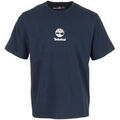 Tee-shirts sur Grenoble : T-shirt Timberland Print Stack Logo Short Navy