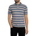 Polo Superdry Polo ray&eacute; vintage Bleu Grenoble