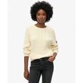 Pull Superdry Pull en tricot c&acirc;bl&eacute; ample
