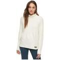 Pull Superdry Pull Essential Rib blanc