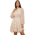 Robes sur Grenoble : Robe courte La Modeuse Robes pour femme - Beige -