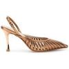Chaussures escarpins Caf&eacute; Noir NA9034-L013 Marron