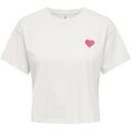 Tee-shirts sur Grenoble : T-shirt Only Femme T-shirt Paquet de 1 ONLBRIANNA LIFE O-NECK TOP BOX