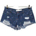 Short sur Grenoble : Short Jennyfer Short/Bermuda Taille 38 / M Bleu