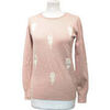 Pull Just One Pull/Gilet Taille 40 / L Rose