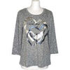 T-shirt Canda Pull/Gilet Taille 36 / S Gris