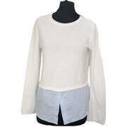 Pull Breal Pull/Gilet Taille 38 / M Blanc