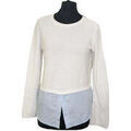 Pull sur Grenoble : Pull Breal Pull/Gilet Taille 38 / M Blanc