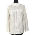 Pull Lc Waikiki Pull/Gilet Taille 38 / M Blanc