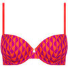 Maillots de bain Lisca Haut maillot de bain pr&eacute;form&eacute; ARUBA Cheek Orange