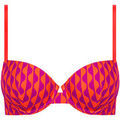 Maillots de bain sur Grenoble : Maillots de bain Lisca Haut maillot de bain pr&eacute;form&eacute; ARUBA Cheek Orange