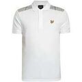 Polos sur Grenoble : Polo Lyle & Scott Polo &agrave; carreaux Blanc