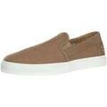 Chaussures d&eacute;contract&eacute;es homme sur Grenoble : Slip ons Timberland Baskets basses &agrave; enfiler Marron