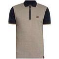 Polos sur Grenoble : Polo Trojan Polo &agrave; fermeture &eacute;clair Mini Houndsfoot Bleu