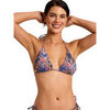 Maillots de bain Selmark Haut maillot de bain triangle pr&eacute;form&eacute; BOHEME Mare Bleu