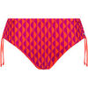 Maillots de bain Lisca Bas maillot slip de bain c&ocirc;t&eacute;s r&eacute;glables ARUBA Cheek Orange