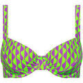 Maillots de bain sur Grenoble : Maillots de bain Lisca Haut maillot de bain armatur&eacute; ARUBA Cheek Vert