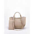 Sacs &agrave; mains sur Grenoble : Sac &agrave; main La Modeuse Sacs cabas pour femme - Beige - Beige