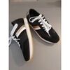 Baskets basses Serafini Baskets noires blanches et or